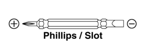 Phillips/Slot Bit